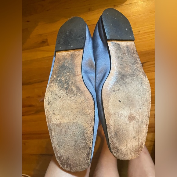 Vera Wang satin ballet flats - Picture 3 of 4